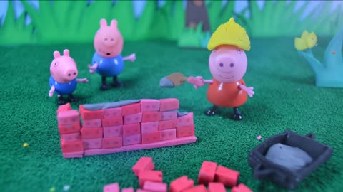 Peppa Pig en El Cuento de los 3 cerditos 🐷🐷🐷 | Que viene el Lobo Feroz!! | Anima Toys