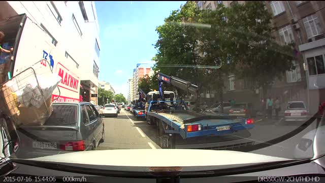 Trucks Cargo Rolls Onto Passing Traffic