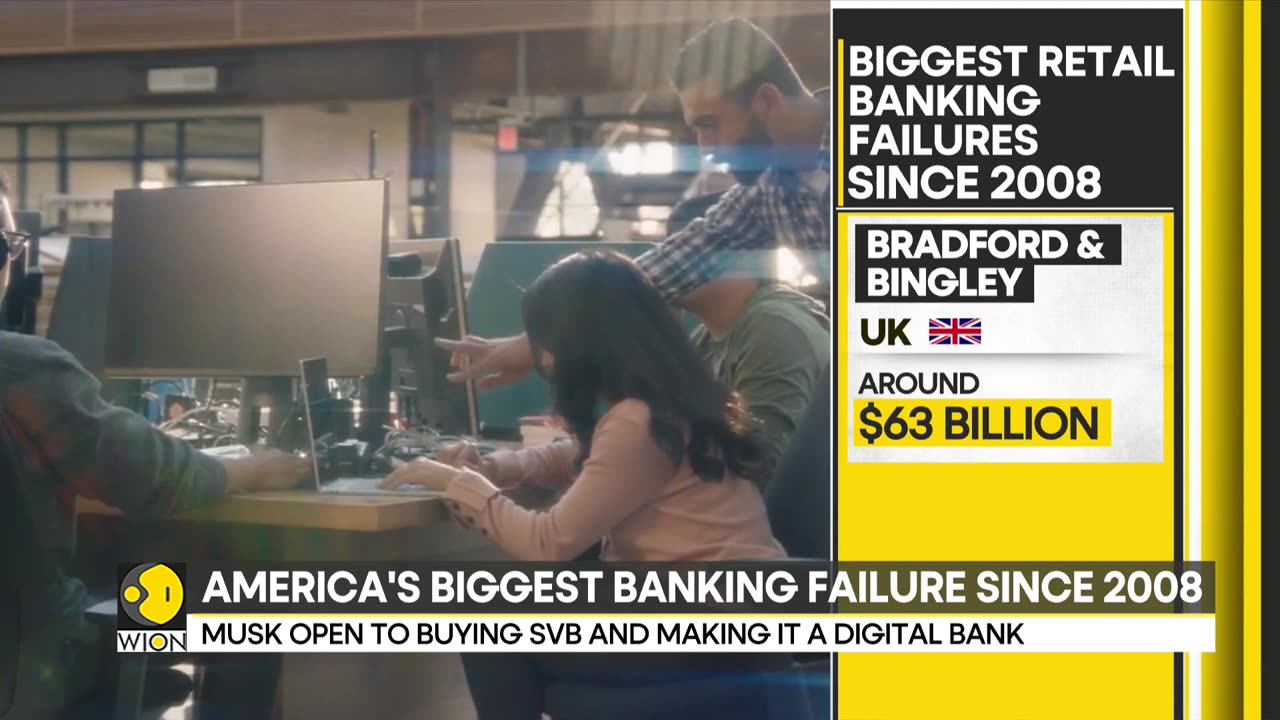 U.S.- America's biggest banking failure since 2008 as U.S. regulators pull plug on SVB - WION