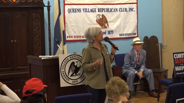 Vickie Paladino speaks at Queens Village Republican Club