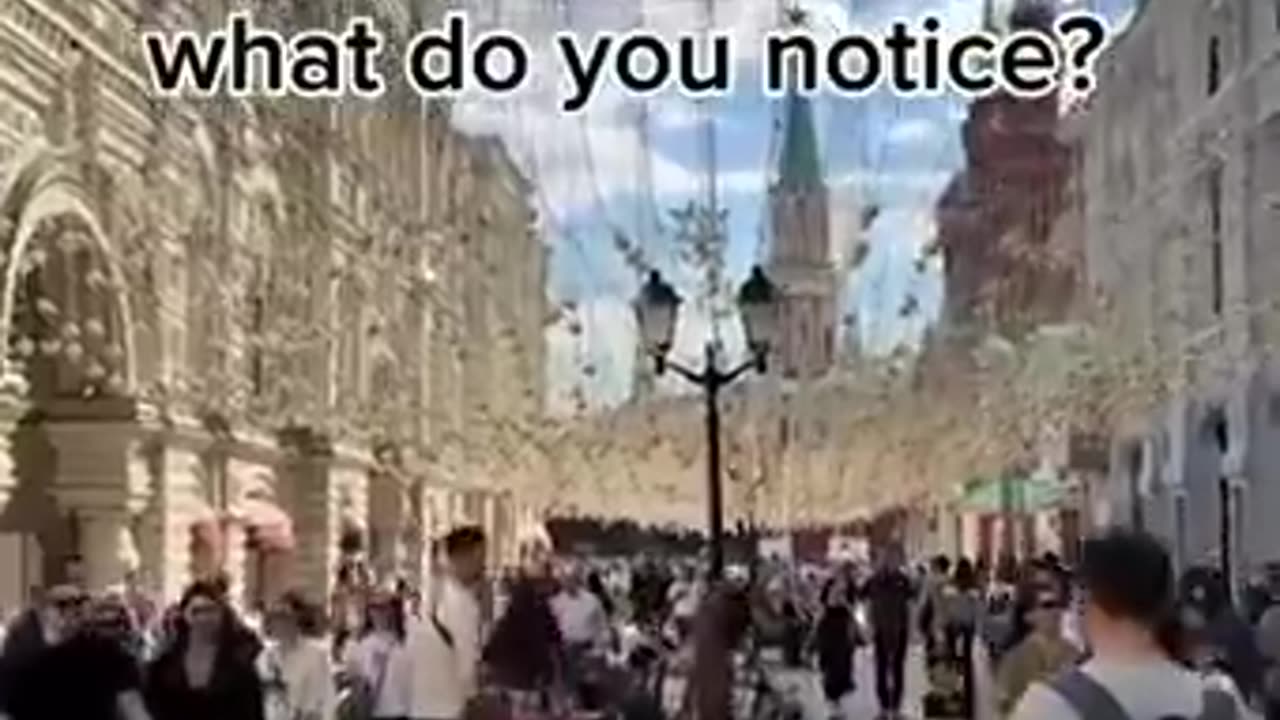 No immigrant gangs. Clean, tidy, ordered, civilised. How a European city is supposed to be!