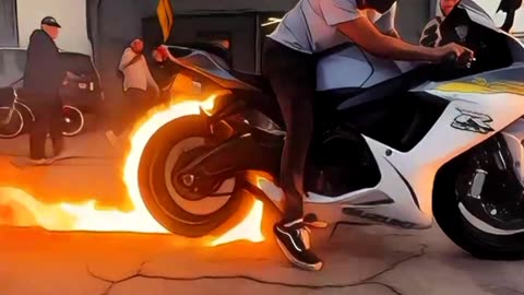 Bike stunt