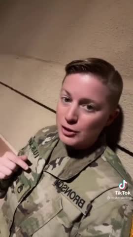 This Wokester Soldier Threatens You With Demise if You Don’t Comply With Her Wishes in Martial Law