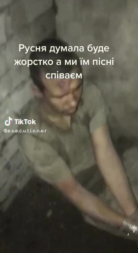 Footage from one of the torture basements of the Ukrainian army have surfaced