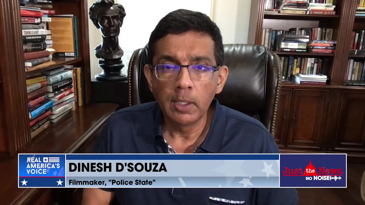 Dinesh D’Souza exposes core aspects of rising US police state