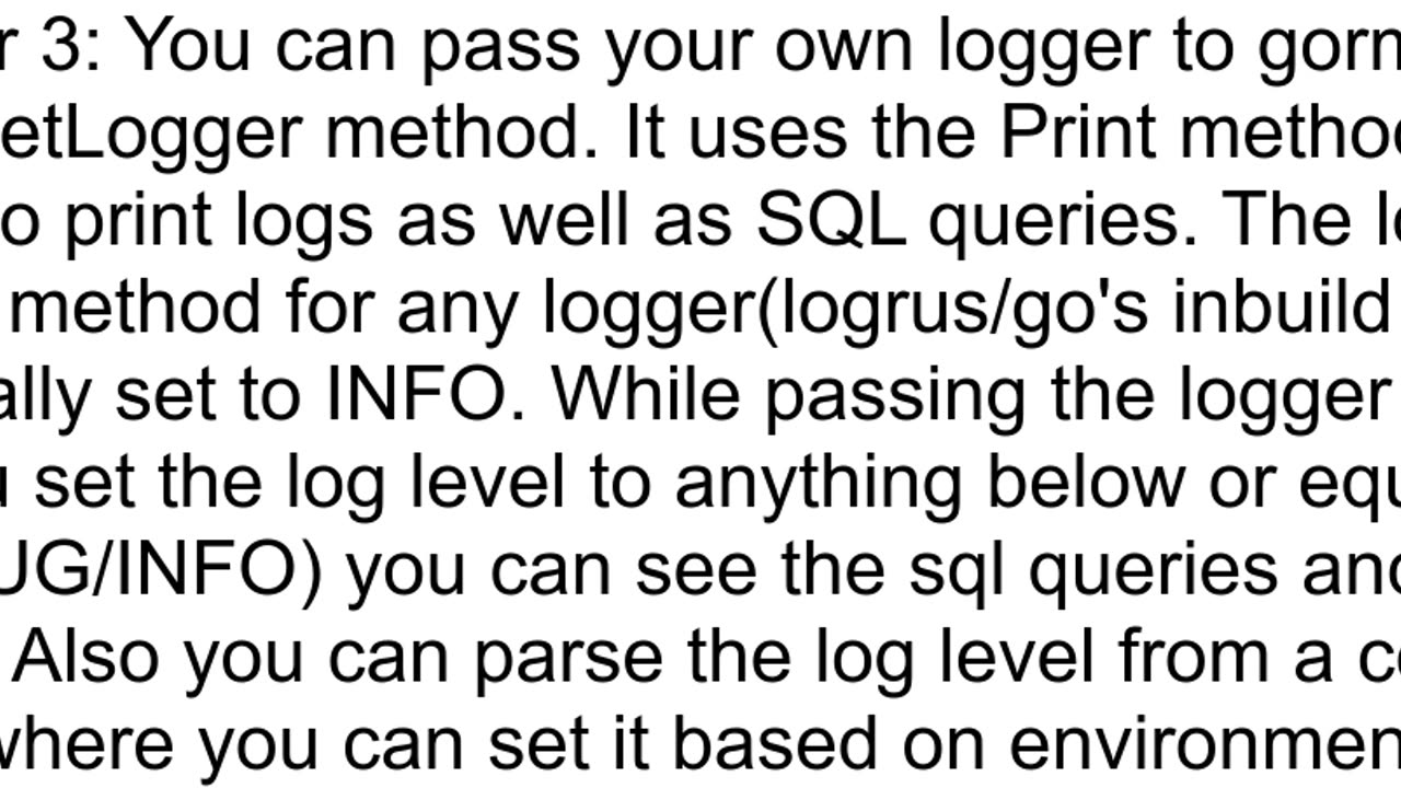 golang gorm Access the underlying mysql query