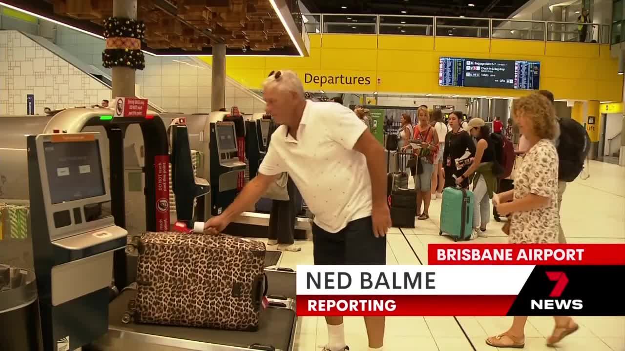 Brisbane Airport braces for biggest holiday rush in three years