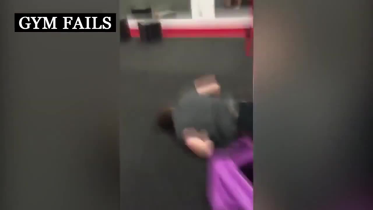 Crazy Funny Gym Fails 14