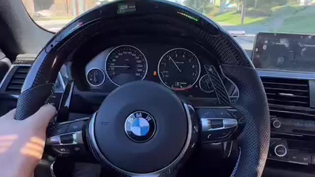 bmw series3 carbon fiber steering wheel