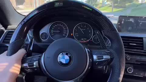 bmw series3 carbon fiber steering wheel