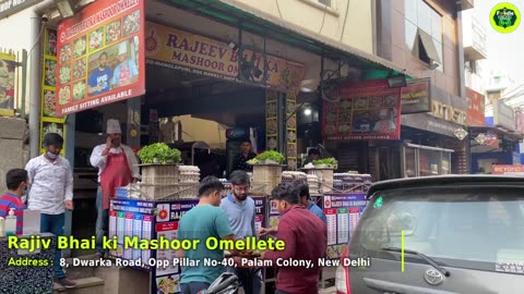 India's Biggest 30 Egg Omelet | Most Loaded Buttery Omelette | Indian Street Food