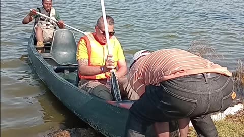 Canoe Ride in Momela Lake