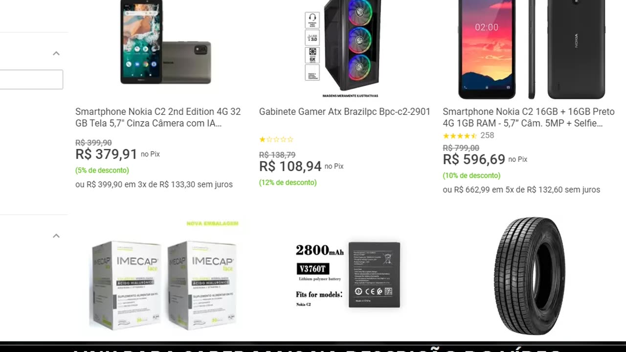 Smartphone Nokia C2 2nd Edition 4G 32 GB Tela 5,7" Cinza Câmera com IA Android, NK085 - MULTILASER