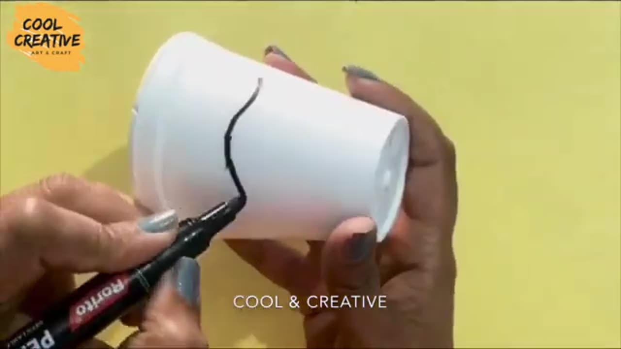 3 craft idea to use plastic glass