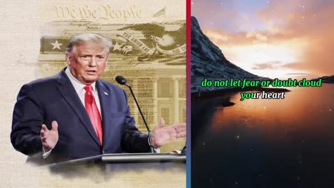 Jesus to President Trump Words of encouragement