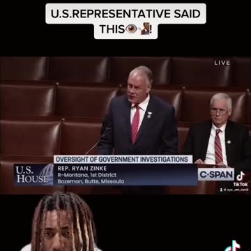 US Representative calling out the Deep State… 🤔