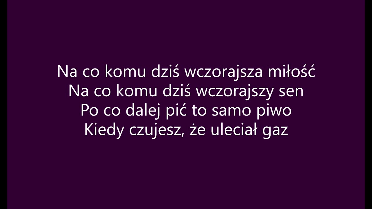 Na co komu dziś Lady Pank (tekst)