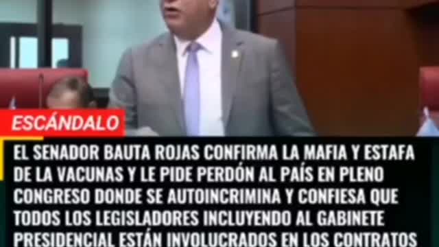 ¡¡SE HUNDE EL BARCO RD!! SENADOR BAUTA RECONOCE FRAUDE COVID Y PIDE PERDÓN AL PAÍS.