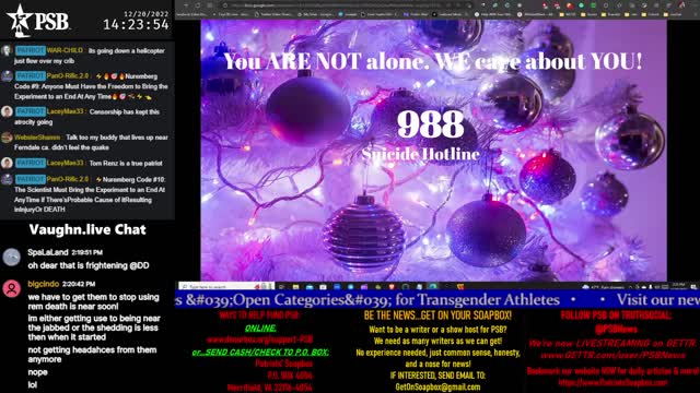 2022-12-20 13:00 EST - You Don't Say Gang :