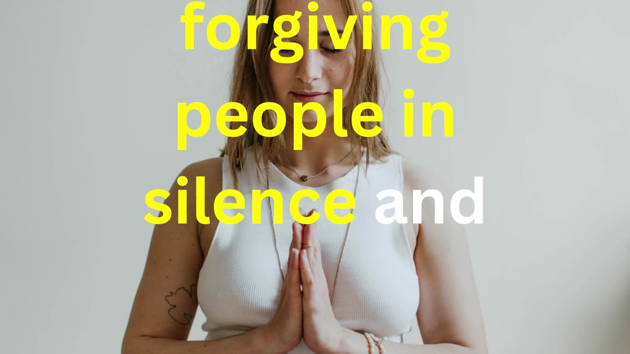 Psychology says, forgiving people in silence and never speaking to them again is a form of selfcare.