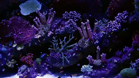 Beautiful Aquarium With Small Fish