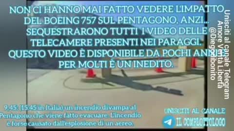 Pentagono telecamera di sorveglianza guardate bene