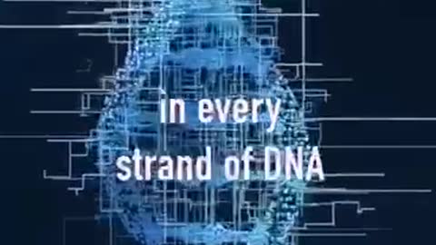 DNA holds a message