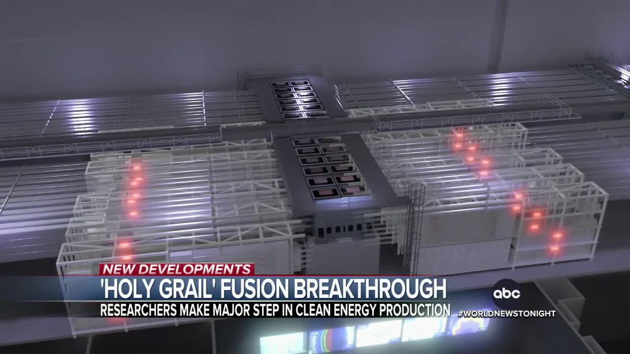 Scientific 'breakthrough' announced in nuclear fusion