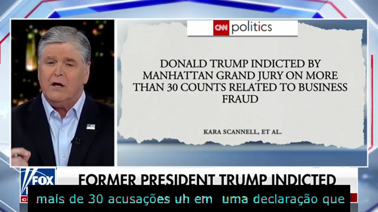 Hannity: nunca vimos isso na história