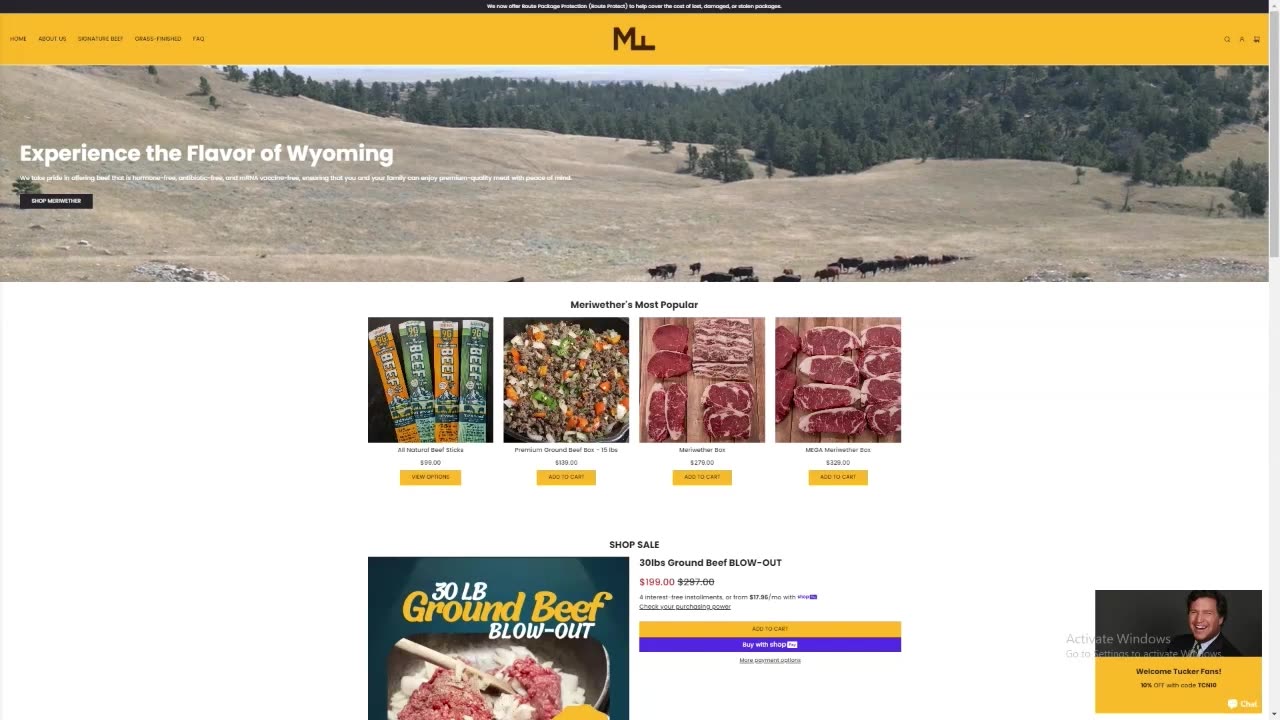 Experience The Flavor Of Wyoming And Order From meriwetherfarms.com Today