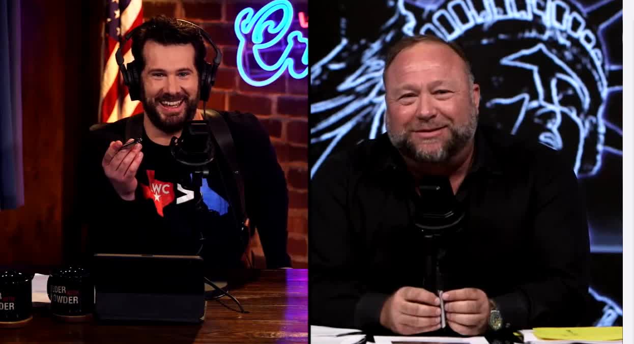 Alex Jones talks about Steven Crowder's juicy balls | 10/13/22