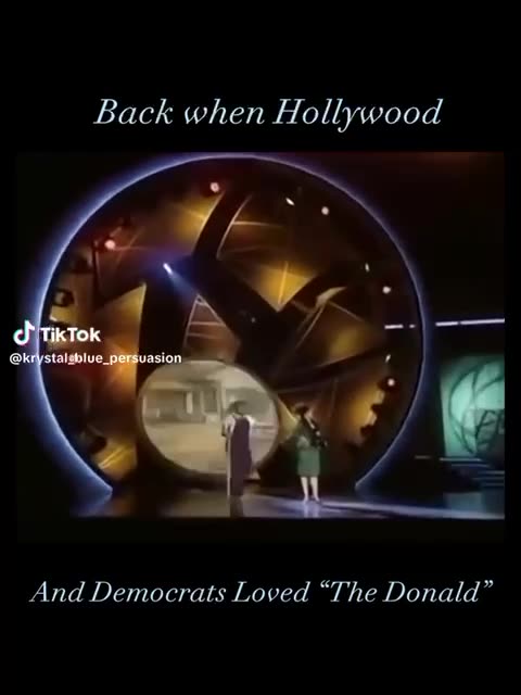 President Trump back in the day.