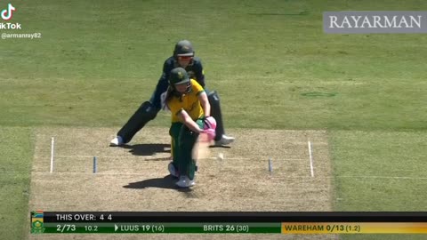 South Africa woman's vs Australia woman's cricket match highlights