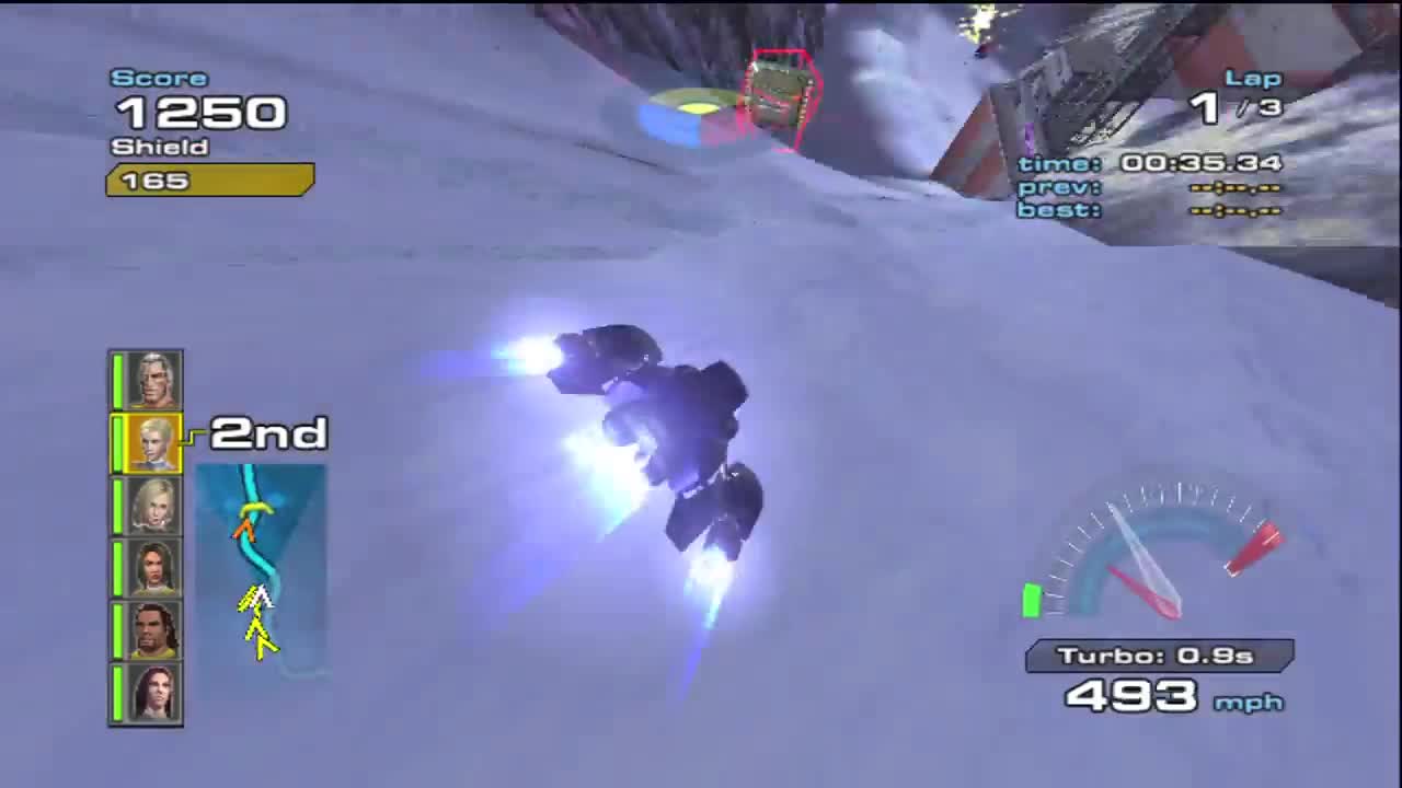 Quantum Redshift Gameplay - Mount Grauen