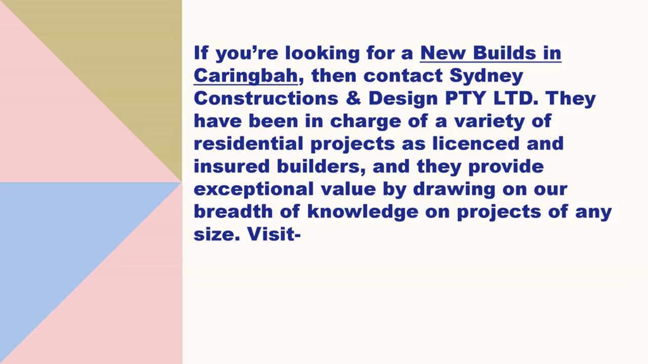 Best New Builds in Caringbah