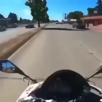 Motorcycle crash