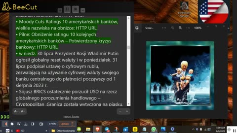 🔴Przywrócona Republika przez GCR: Aktualizacja od środy. 9 sierpnia 2023 r 🔴 autor: Judy Byington