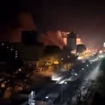 Heavy Weapons Being Used in Kiev