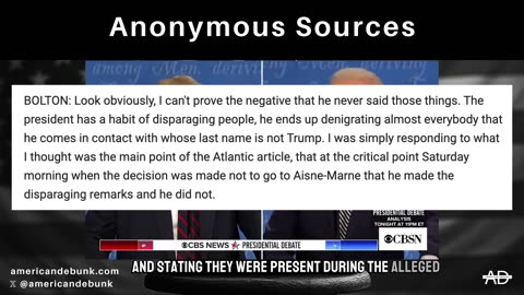 Anonymous Sources | Hoaxology