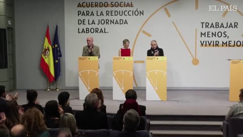 JORNADA LABORAL | Yolanda Díaz: "La reducción de la jornada es una gran conquista laboral" | EL PAÍS