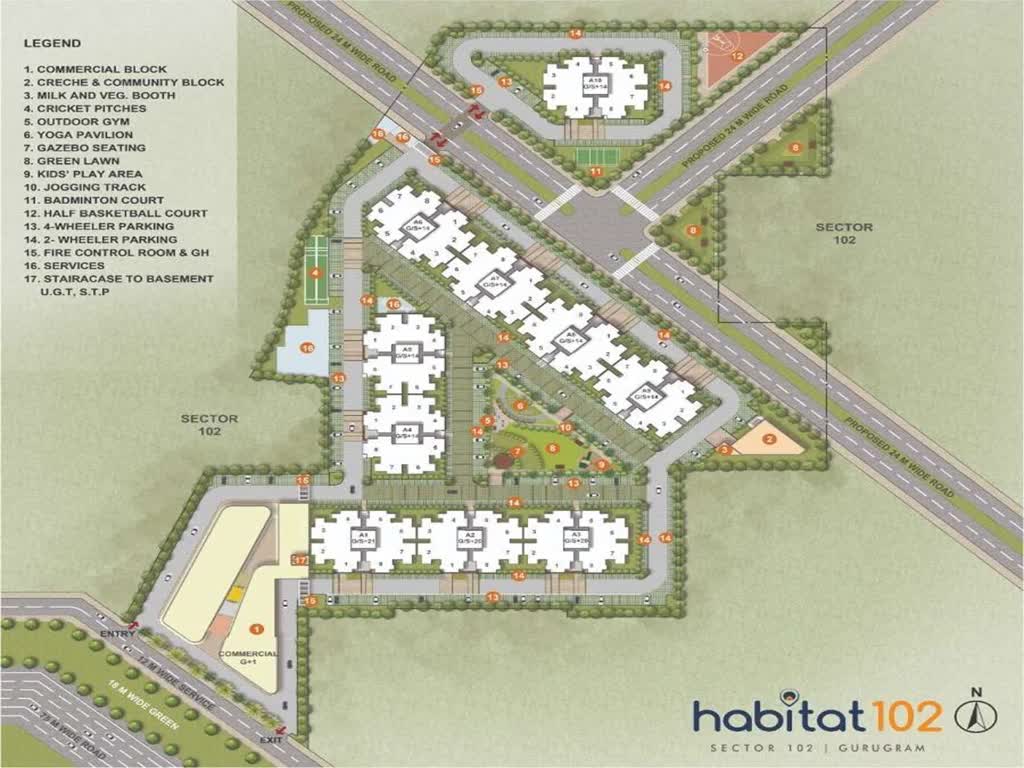 Habitat Affordable Flats Sec-102 Gurgaon