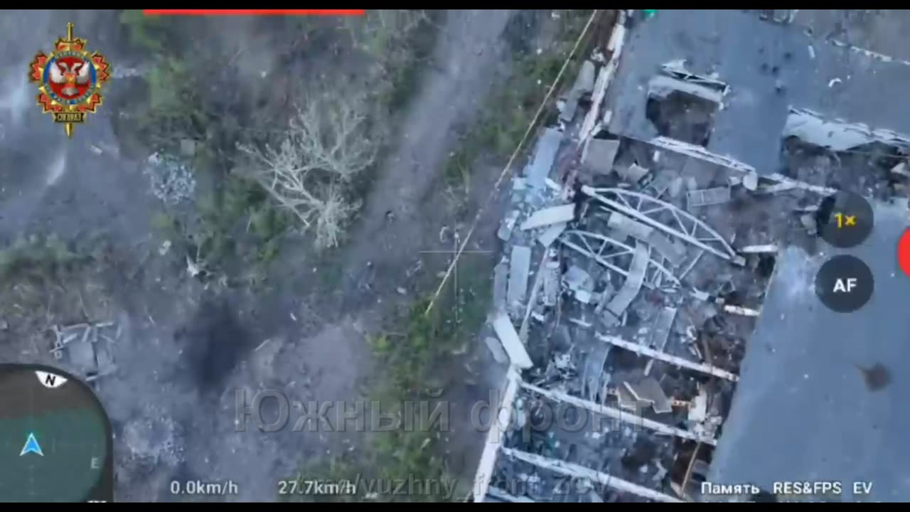 Drone Bomber Clears AFU Positions in Chasov Yar