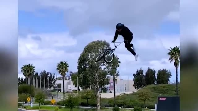cool tricks on the ramp