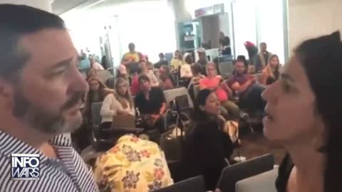 Ted Cruz Owns Liberal Crockpot Harassing Him At D.C. Airport