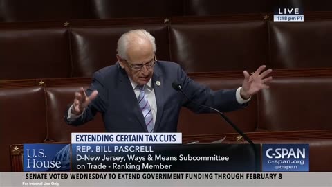 Pascrell Lambastes Latest Republican Tax Scam