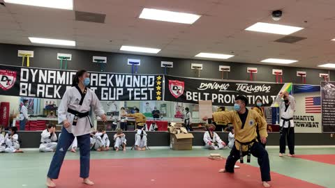 Taekwondo Bolley Kick and 540 Kick