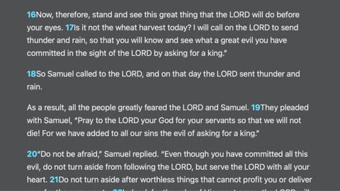 1 Samuel 12