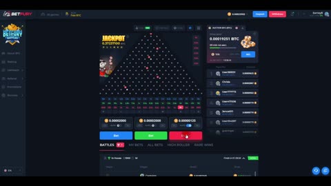 Bet Fury - Quick Demo Of Plinko
