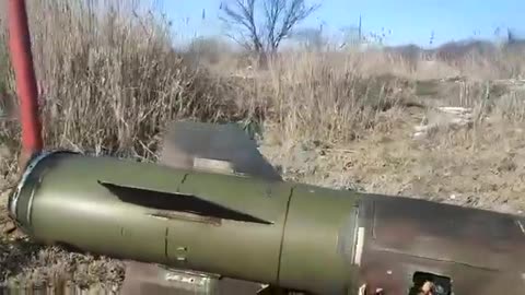 Donetsk Oblast. The bomb reached the vicinity of residential buildings.