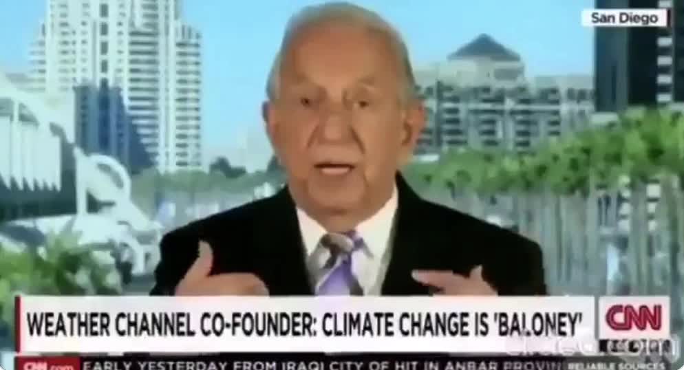 The Founder of The Weather Channel about False Climate Warming